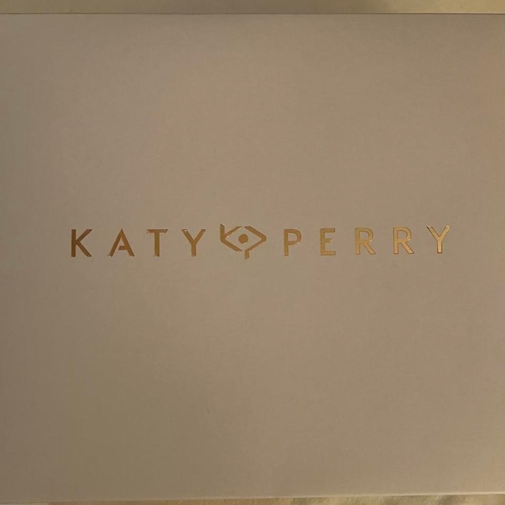 Katy Perry Laterr High Bootie Faux Black Silver Accent 4in Heel NIB Size 10 - Picture 10 of 10